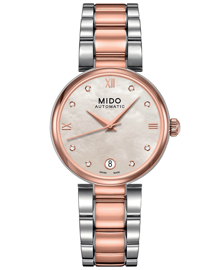 Часы Mido Baroncelli Donna M022.207.22.116.10 — женские, перламутровый