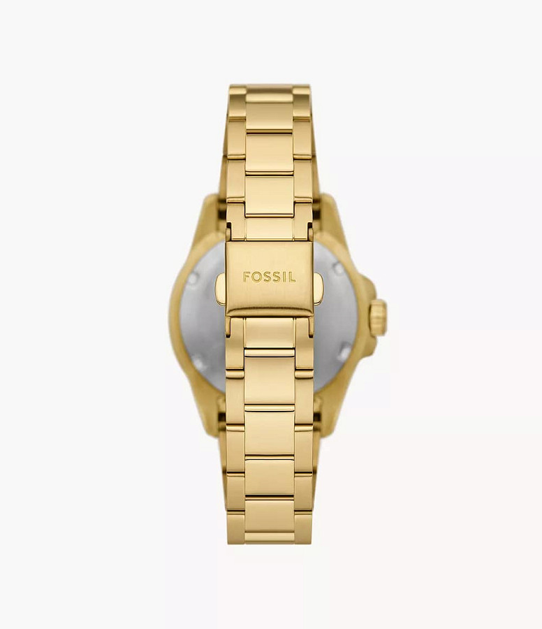 Часы Fossil Blue Dive ES5350 — женские, золотистый