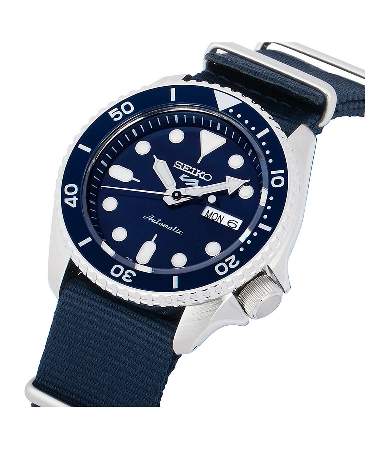 Часы Seiko 5 Sports SRPD51K2 — мужские, синий