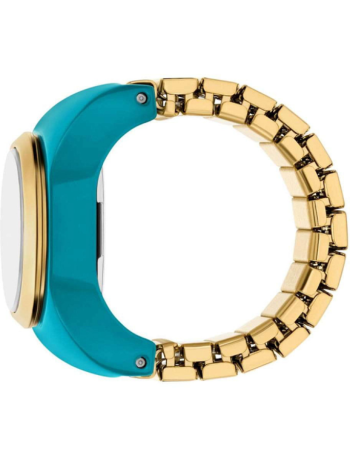 Часы Fossil Watch Ring ES5415 — нержавеющая сталь с ip-покрытием, женские