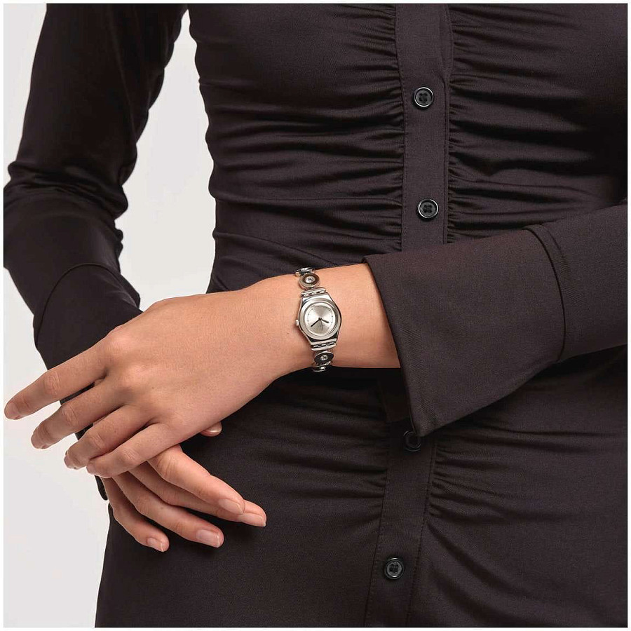Часы Swatch I Lady YSS317G — женские, серебристый