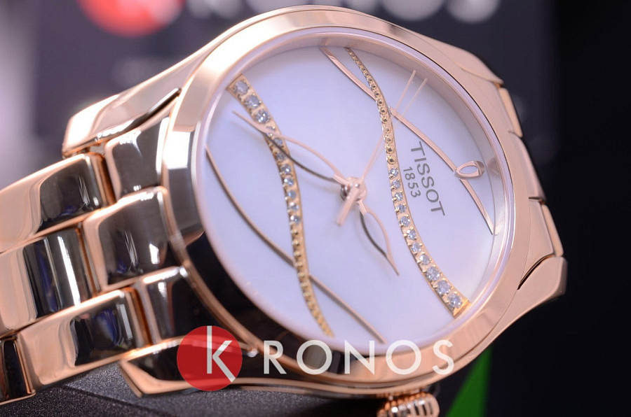 Часы Tissot T-Wave T112.210.33.111.00 — сталь c pvd покрытием, женские