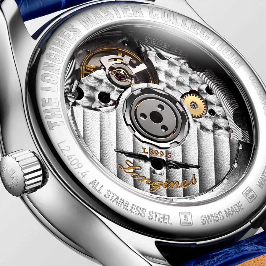 Часы Longines Master Collection L2.409.4.87.0 — женские, кожаный