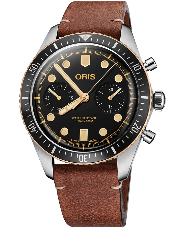 Часы Oris Divers Sixty‑Five 01 771 7744 4354-07 5 21 45 — мужские, черный