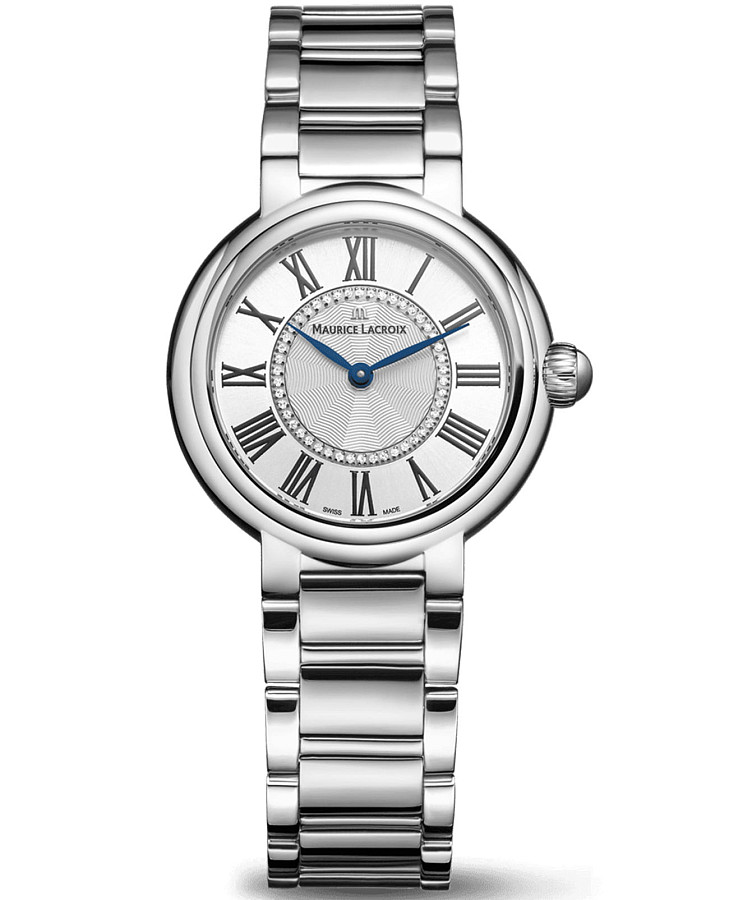 Часы Maurice Lacroix Fiaba Round FA1306-SS002-110-1 — женские, белый