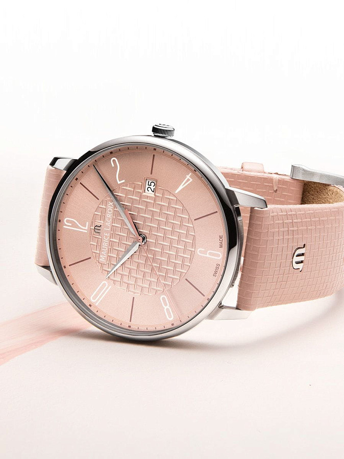 Часы Maurice Lacroix Eliros Date 40mm Limited Edition EL1118-SS001-520-6 — кварцевые, металл сталь