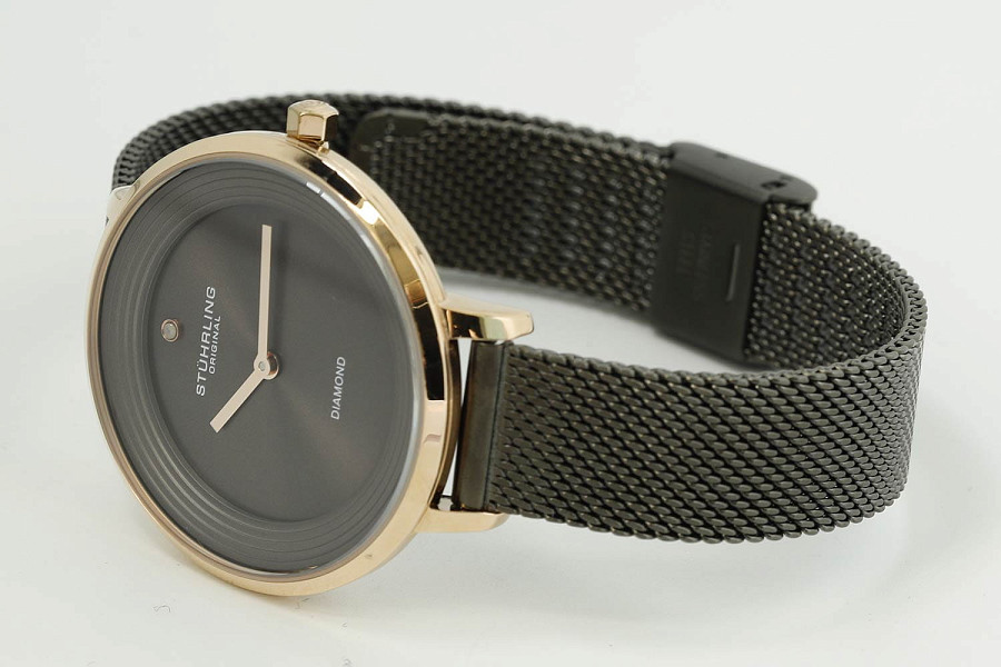 Часы Stuhrling Symphony 3946.4 — сталь металл, США