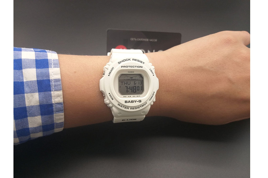 Часы Casio Baby-G BLX-570-7 — Япония, кварцевые