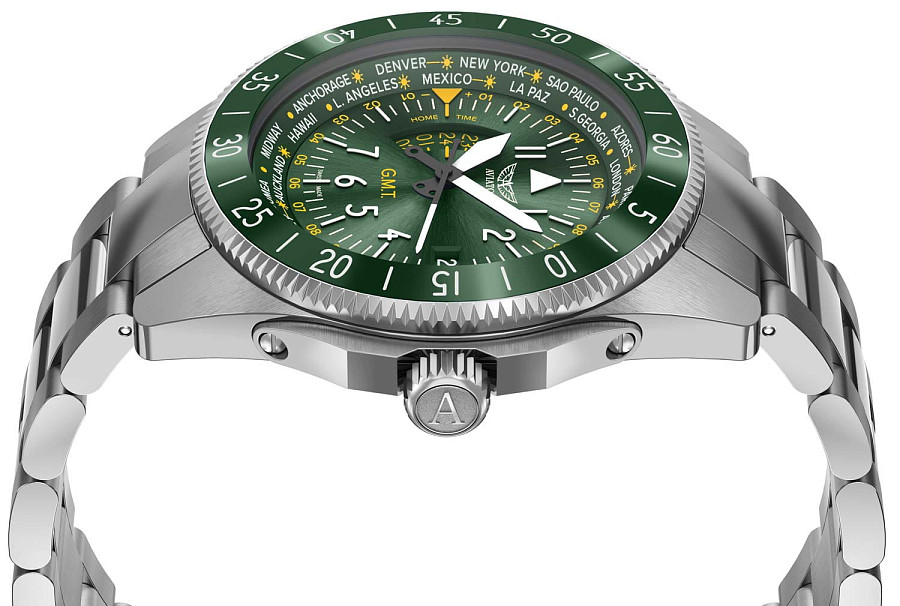 Часы Aviator Airacobra GMT V.1.37.0.309.5 — артикул V.1.37.0.309.5