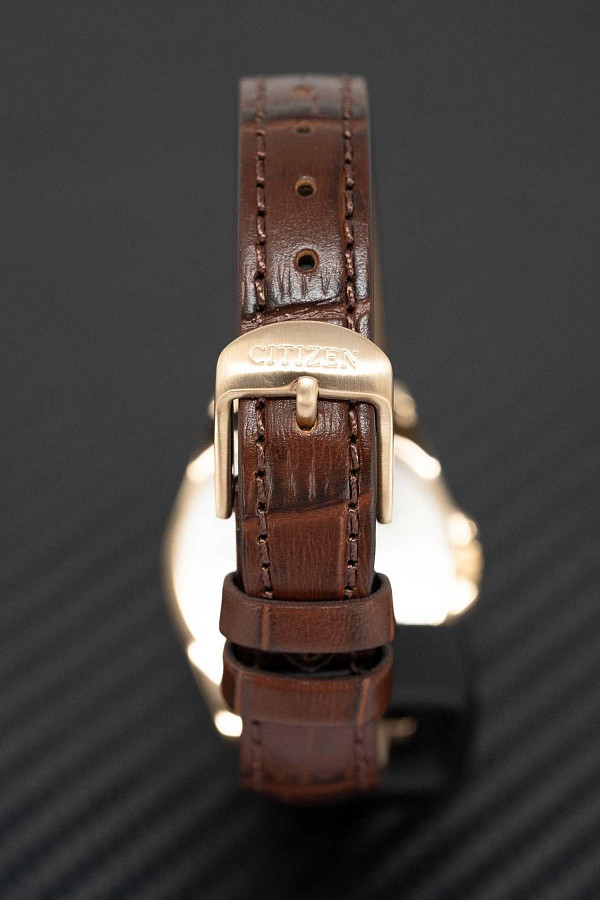 Часы Citizen Eco-Drive EC1183-16A — женские, кожаный