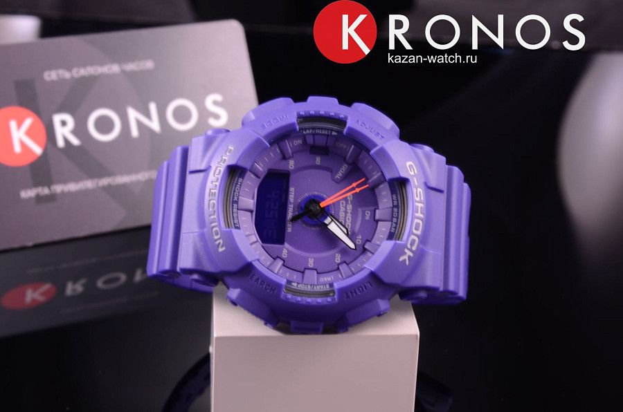 Часы Casio G-Shock GMA-S130VC-2A — электронные, пластик