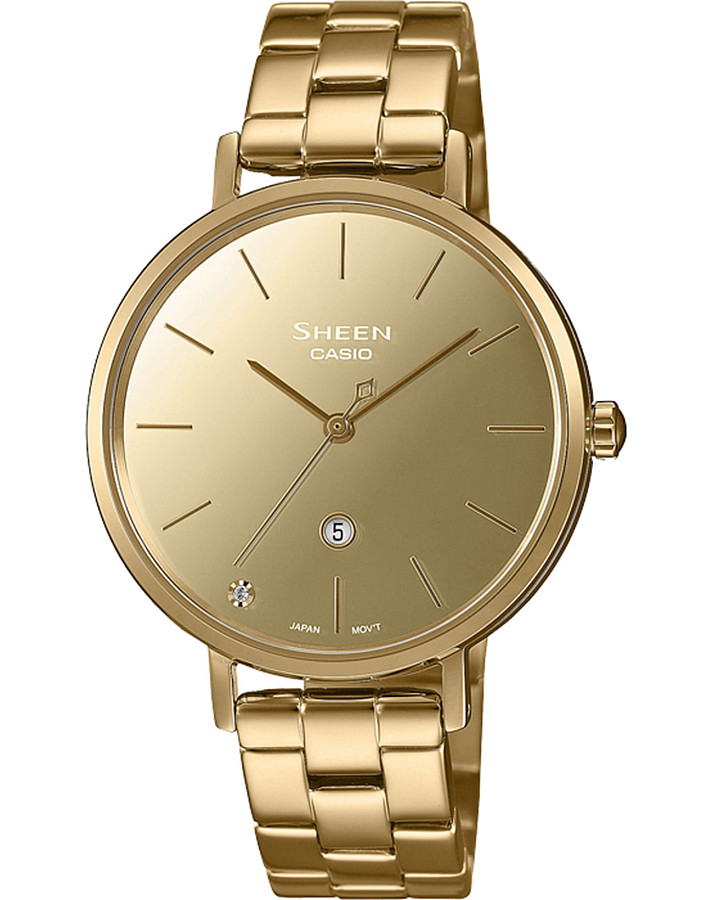 Часы Casio Sheen SHE-4544G-9AUDF — женские, золотой