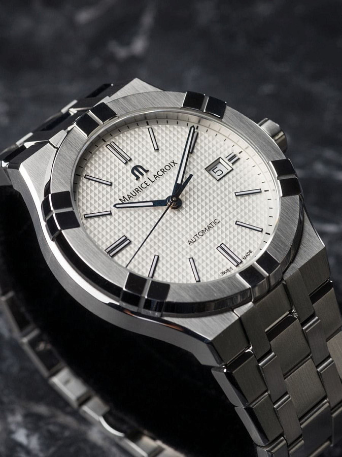 Часы Maurice Lacroix Aikon Automatic AI6008-SS002-130-2 — металл сталь, Швейцария