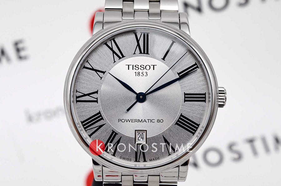 Часы Tissot Carson Premium Powermatic 80 T122.407.11.033.00 — Швейцария, механические