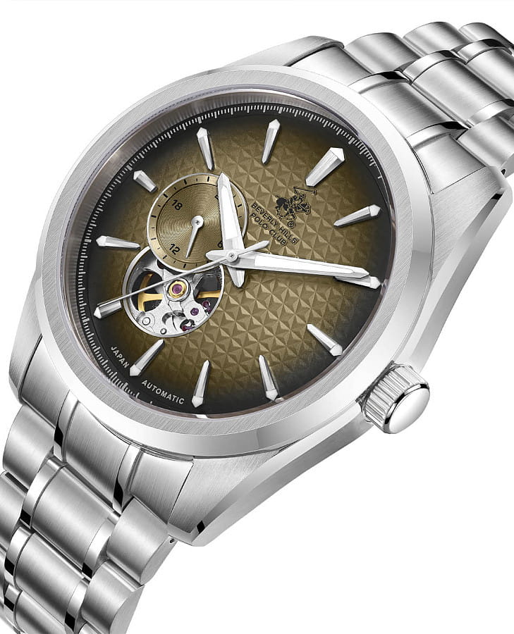 Часы Beverly Hills Polo Club BP3915X.340 — желтый, металл сталь