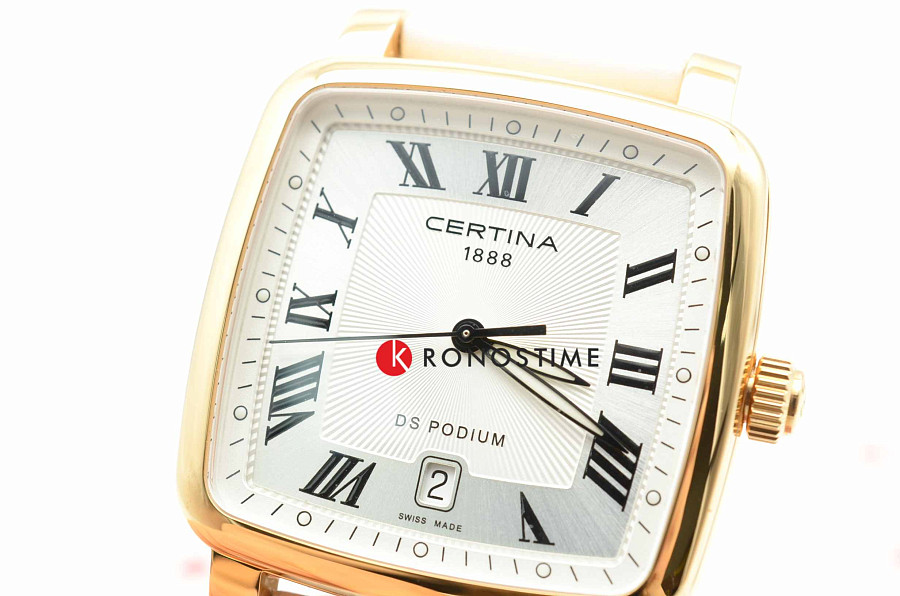 Часы Certina DS Podium C025.510.360.33.00 — кожаный, мужские