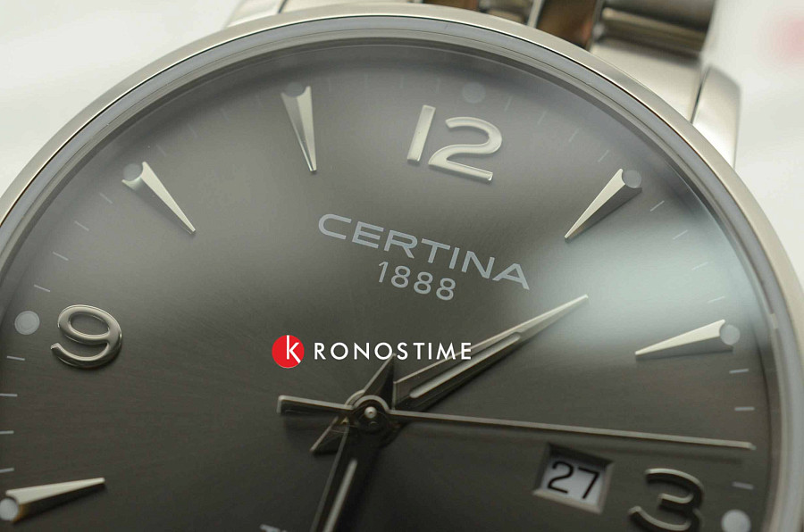 Часы Certina DS Caimano C035.410.44.087.00 — мужские, серебристый