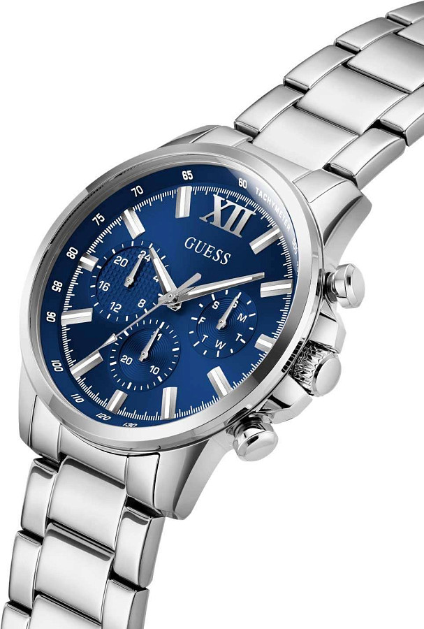 Часы Guess Sport GW0900G4 — кварцевые, сталь металл