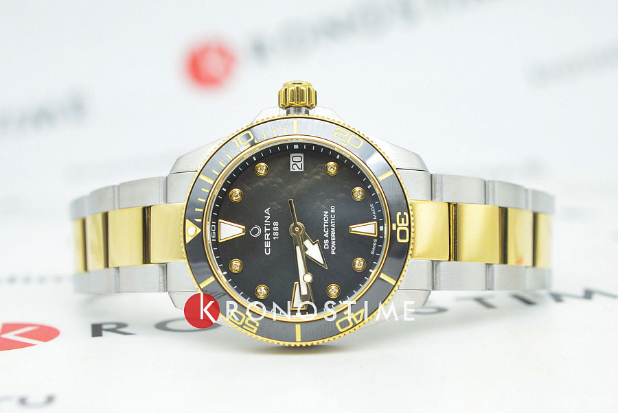 Часы Certina DS Action Lady C032.007.22.126.00 — механические, сталь металл