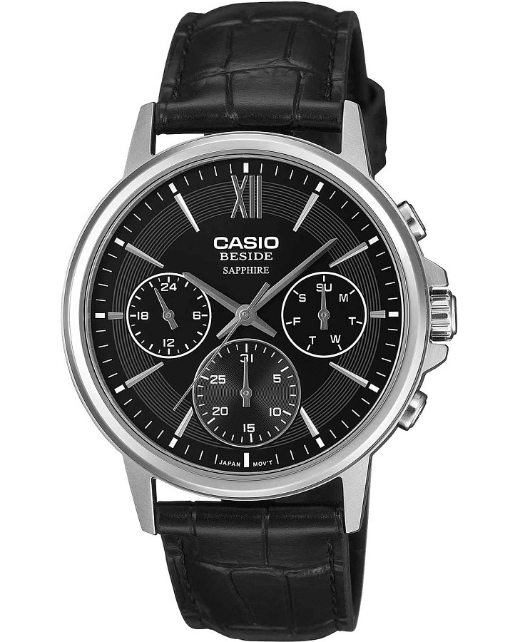 Часы Casio Collection Beside BMS-300L-1A — мужские, черный