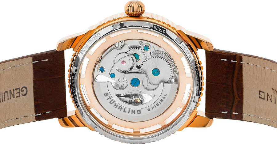 Часы Stuhrling Legacy 3933.4 — сталь металл, США