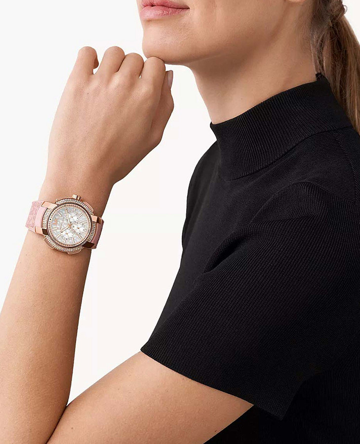 Часы Michael Kors Sidney MK7222 — кварцевые, металл сталь