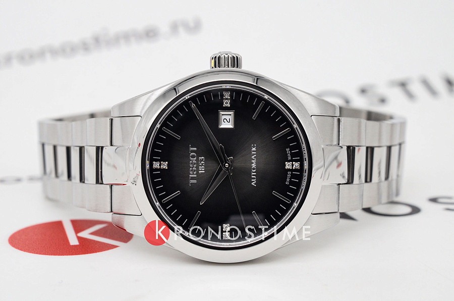 Часы Tissot T-My Lady Automatic T132.007.11.066.00 — механические, металл сталь
