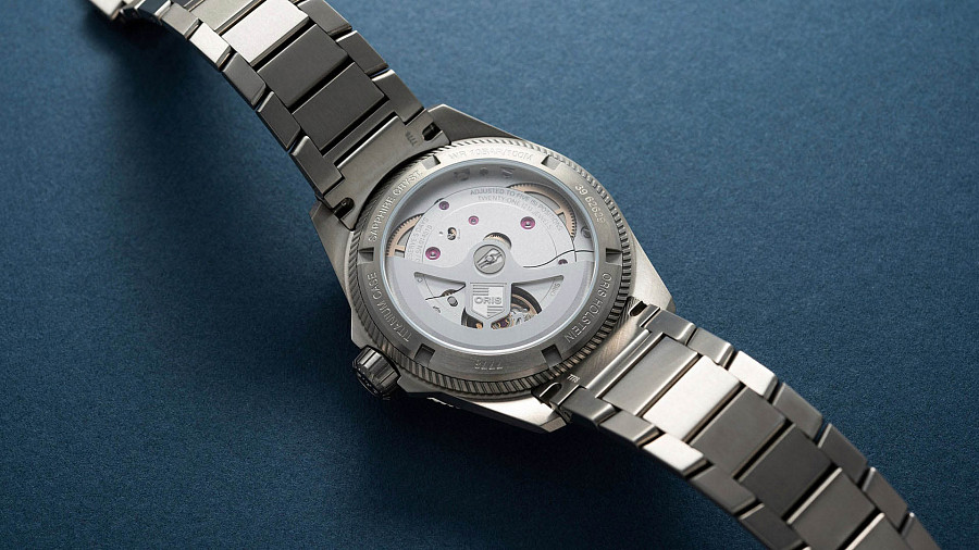 Часы Oris Propilot X Calibre 400 01 400 7778 7155-07 7 20 01TLC — титановый, мужские