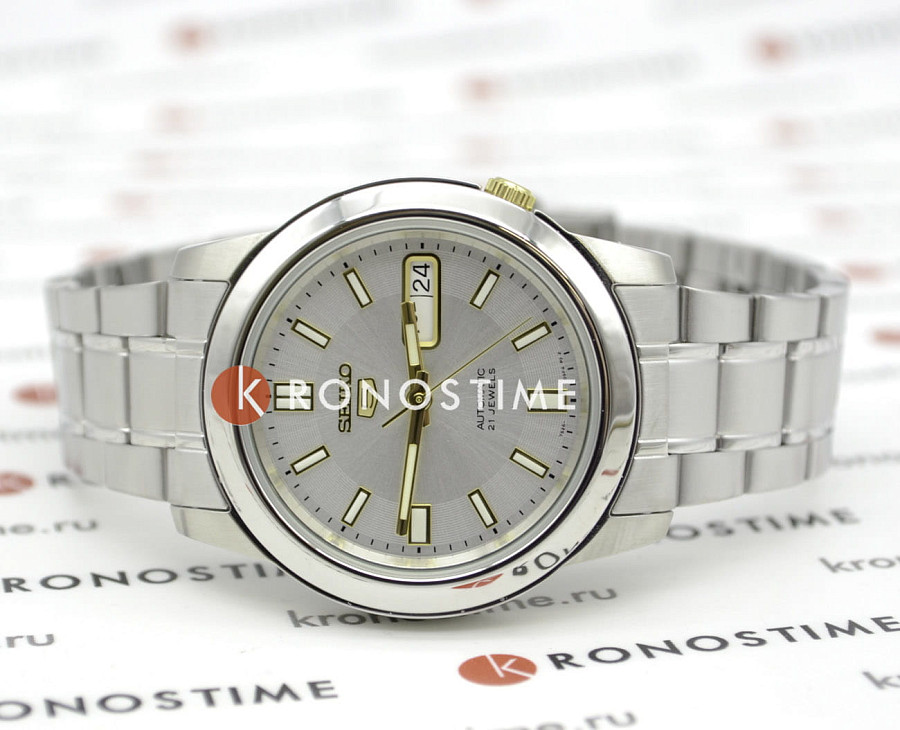 Часы Seiko Seiko 5 SNKK09K1 — механические, сталь металл