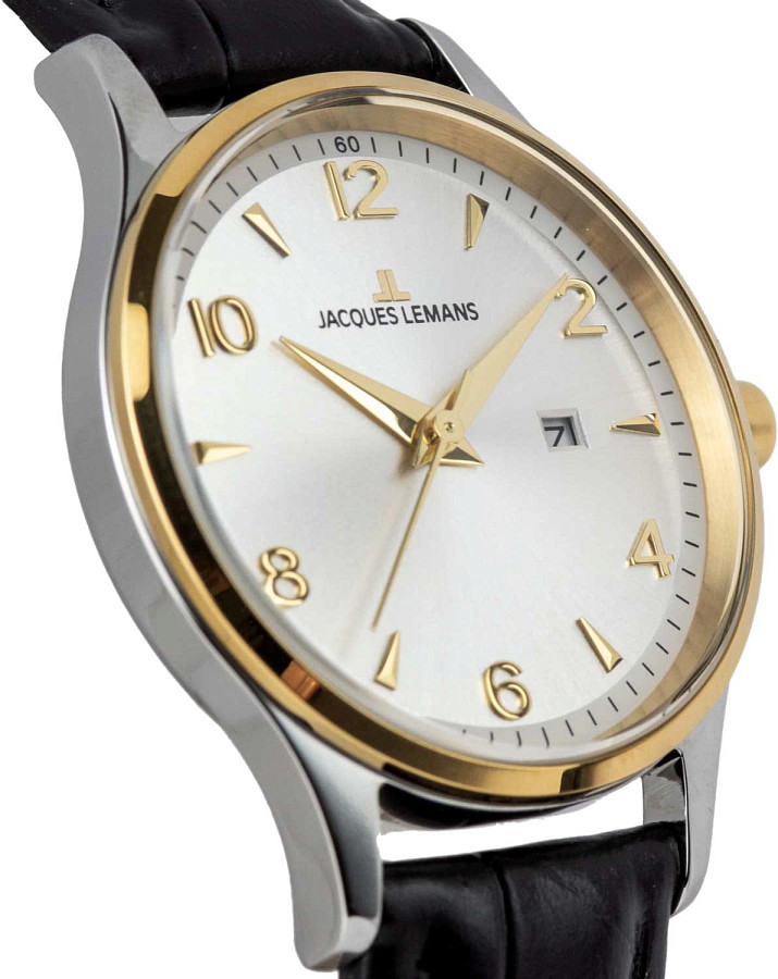 Часы Jacques Lemans Classic 1-2216D — сталь металл, Австрия