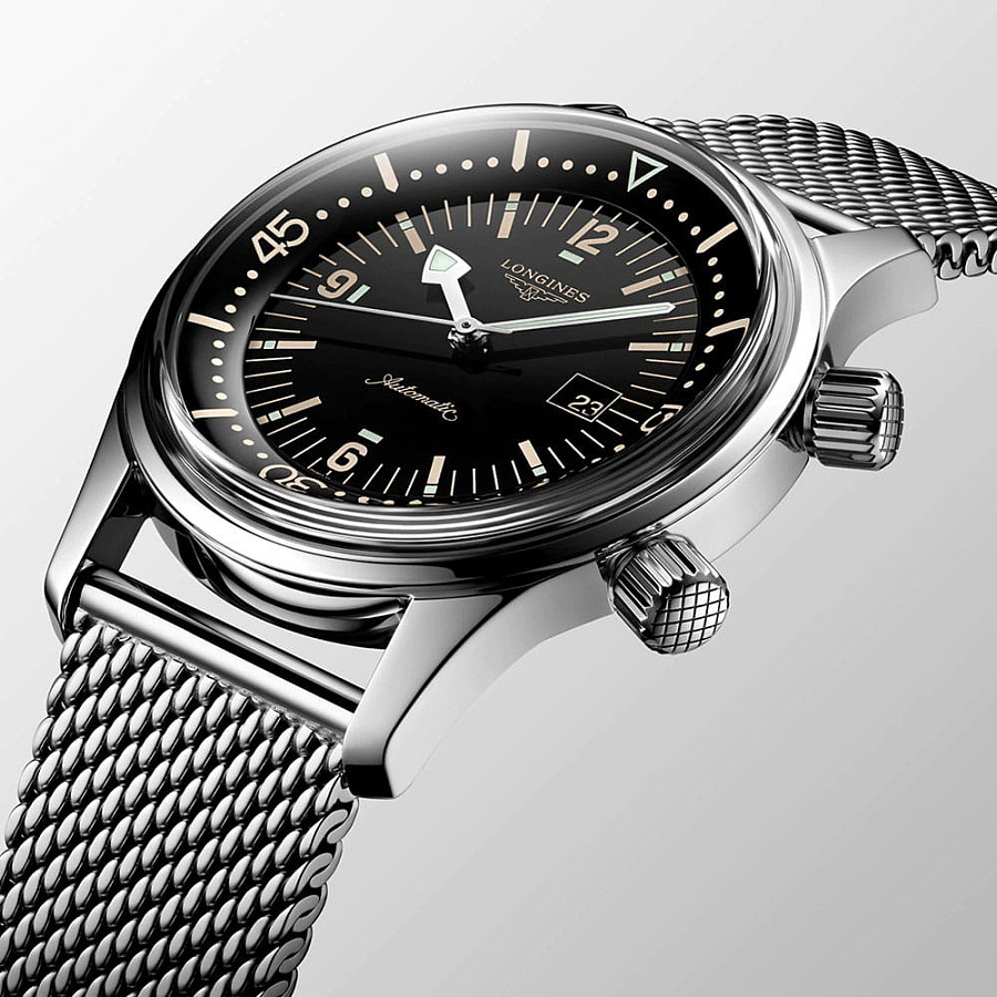 Часы Longines Legend Diver Watch L3.374.4.50.6 — нержавеющая сталь, женские