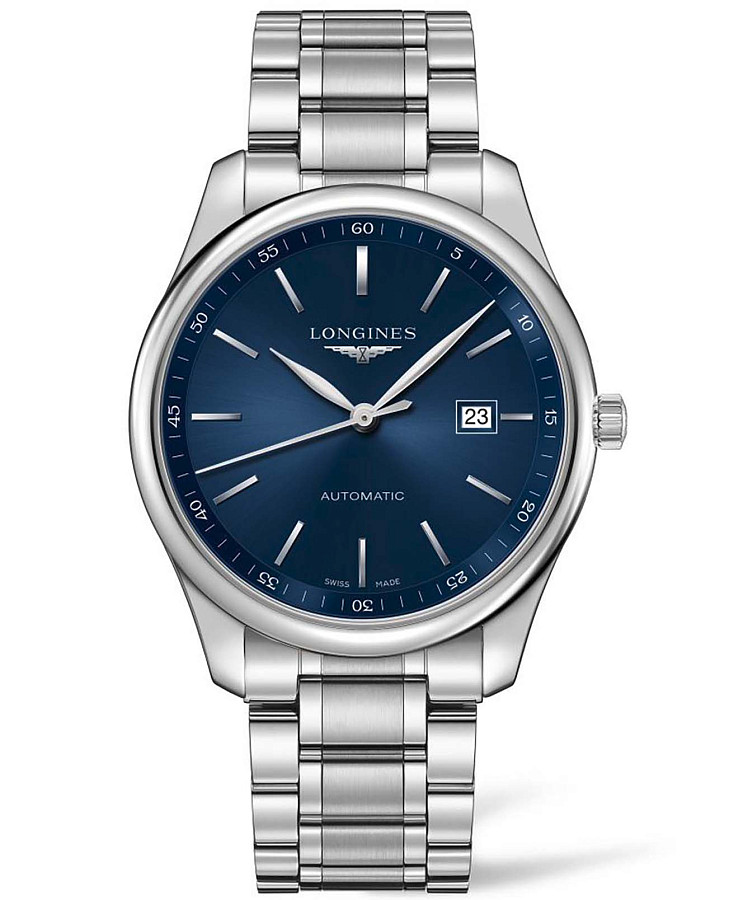 Часы Longines Master Collection L2.893.4.92.6 — мужские, синий