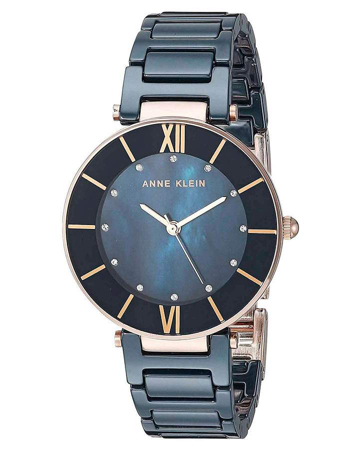 Часы Anne Klein Ceramics 3266NVRG — женские, керамика