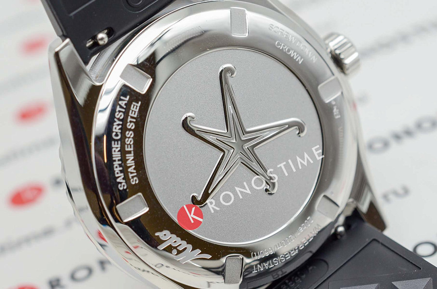 Часы Mido Ocean Star Decompression Worldtimer 200 M026.829.17.051.00 — мужские, каучук