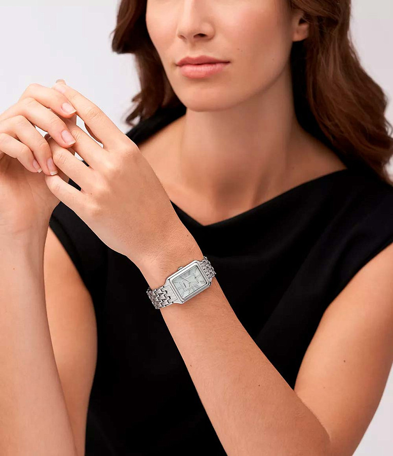 Часы Fossil Raquel ES5306 — перламутровый, сталь металл