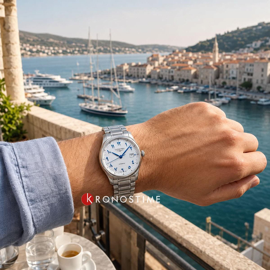 Часы Longines Master Collection L2.950.4.79.6 — серебристый, металл сталь