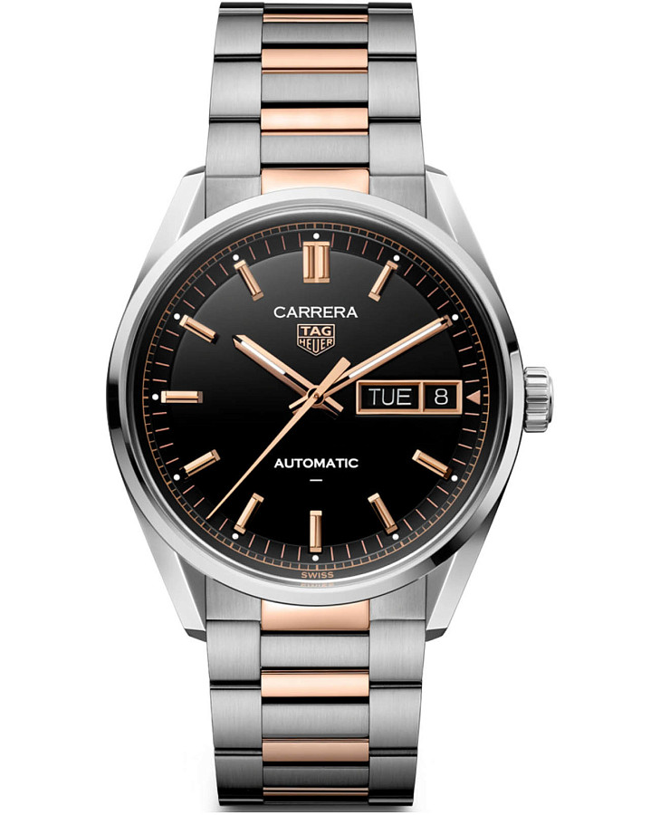 Часы TAG Heuer Carrera Day-Date WDA2111.BD0001 — мужские, черный