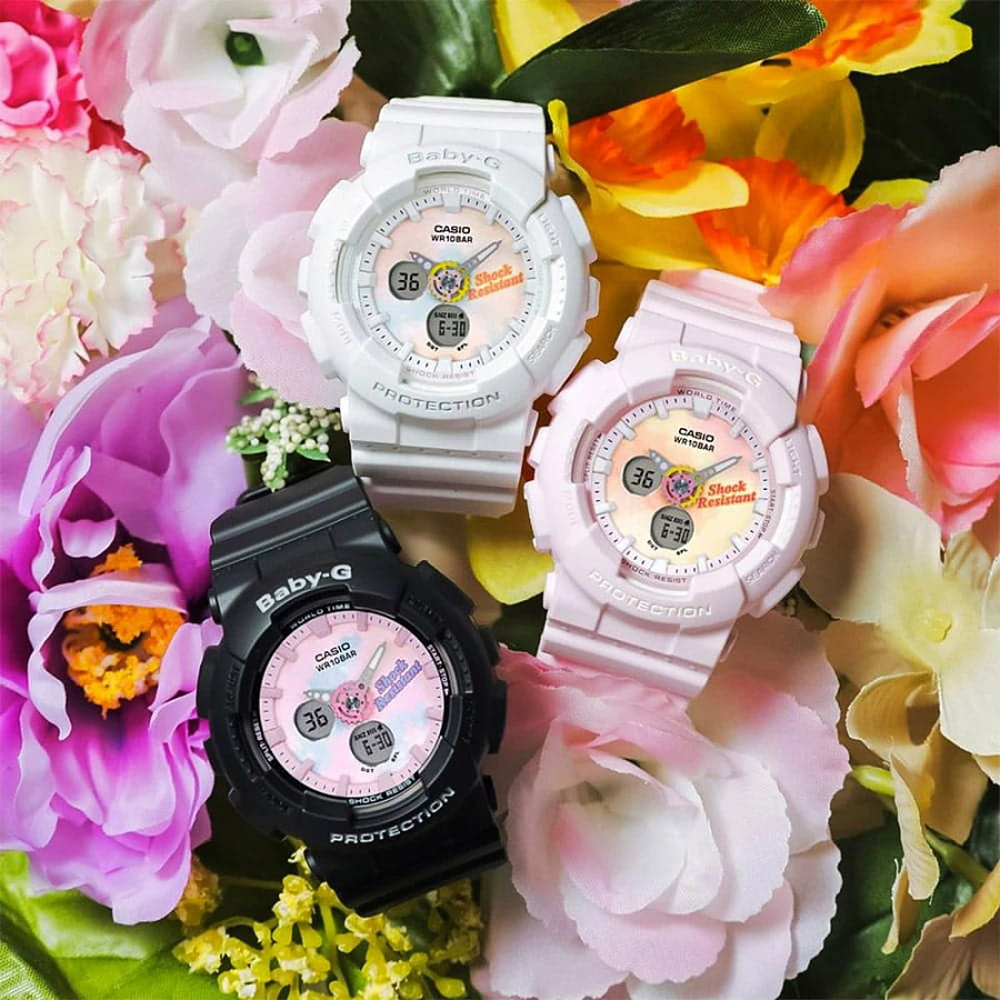 Часы Casio Baby-G BA-120T-1A — пластик, Япония
