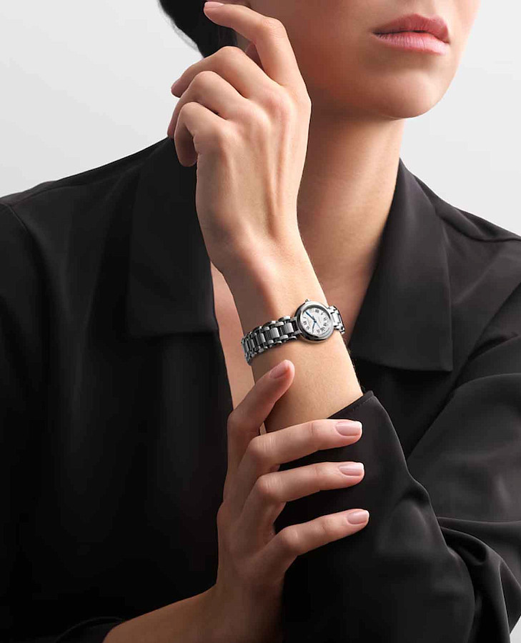 Часы Longines PrimaLuna L8.111.4.71.6 — нержавеющая сталь, женские