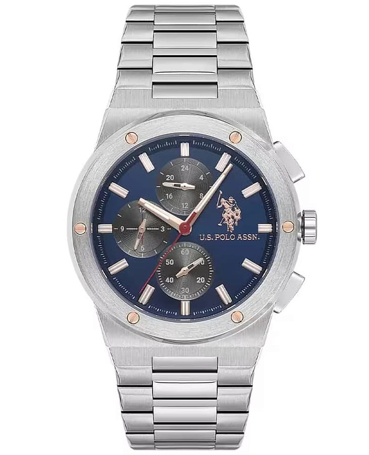 Часы U.S. Polo Assn. Crossing USPA1134-05 — мужские, синий