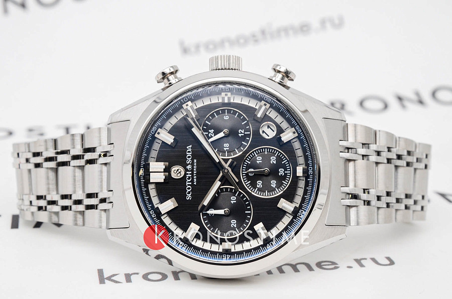 Часы Scotch&Soda SSM.106B — кварцевые, сталь металл