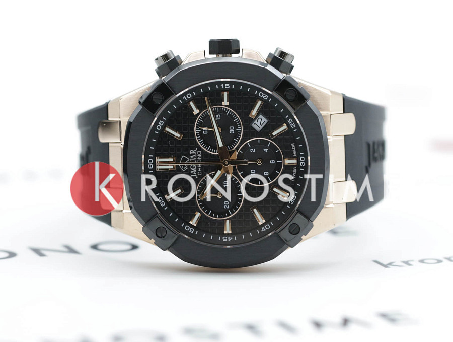 Часы Jaguar Diplomatic Quartz J1015/1 — металл сталь, Швейцария