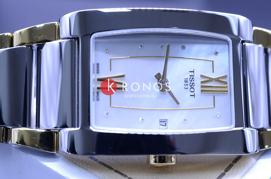 Часы Tissot Generosi-T T105.309.22.116.00 — сталь c pvd покрытием, женские