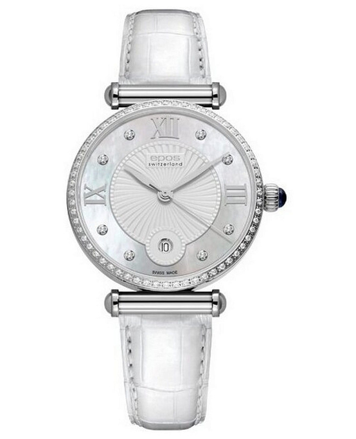 Часы Epos Ladies 8000.700.29.88.10 — женские, белый