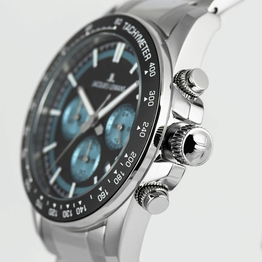 Часы Jacques Lemans Liverpool Diver 1-2207B — мужские, нержавеющая сталь