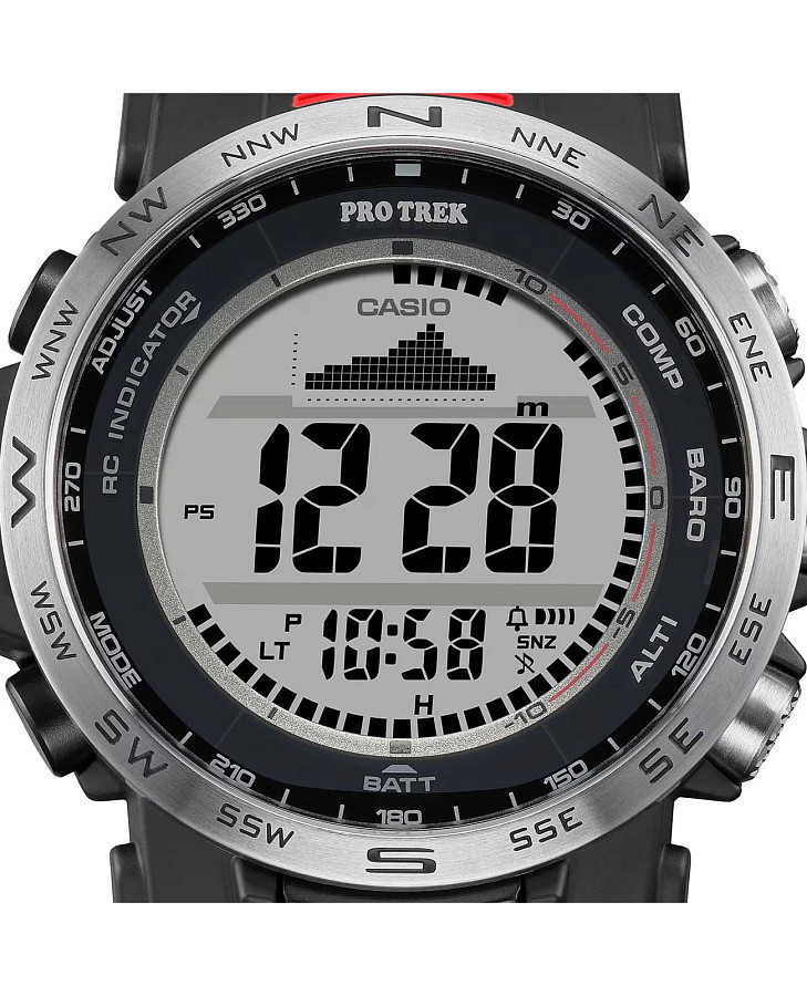 Часы Casio Pro Trek PRW-35-1ADR (PRW-35-1A) — мужские, черный