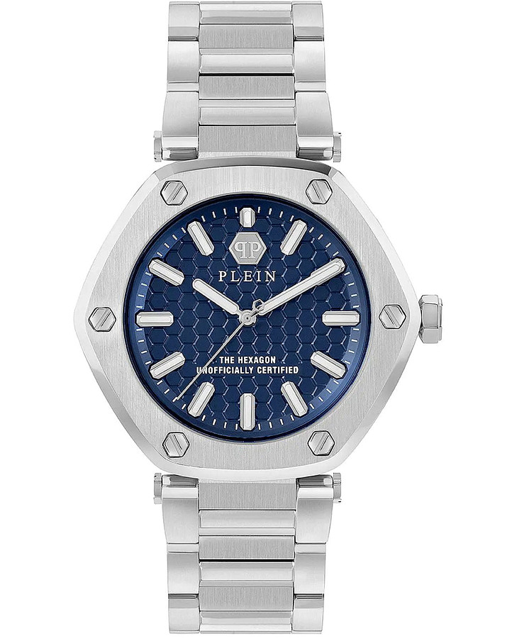 Часы Philipp Plein The Hexagon PW1BA0423 — женские, синий