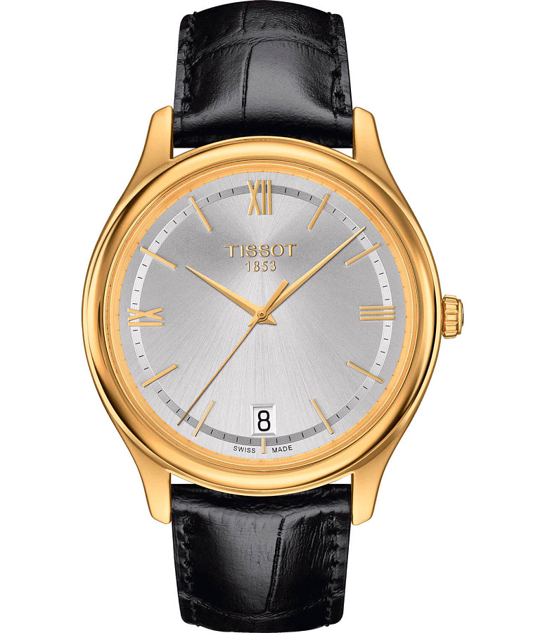 Часы Tissot Fascination 18K Gold T924.410.16.038.00 — мужские, серебристый