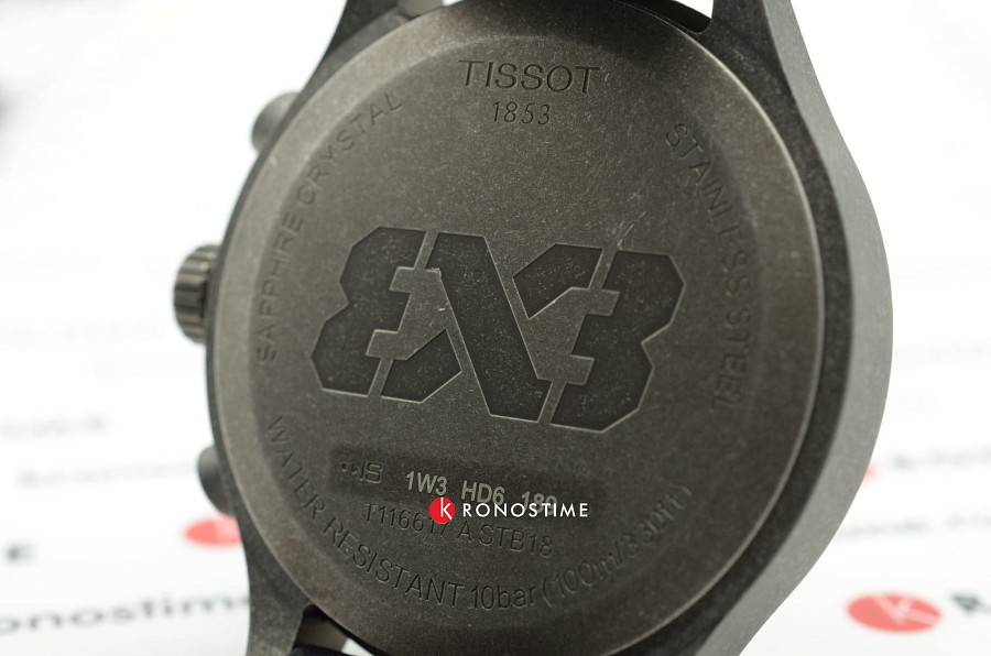 Часы Tissot Chrono XL 3X3 Street Basketbal T116.617.36.067.00 — Швейцария, кварцевые