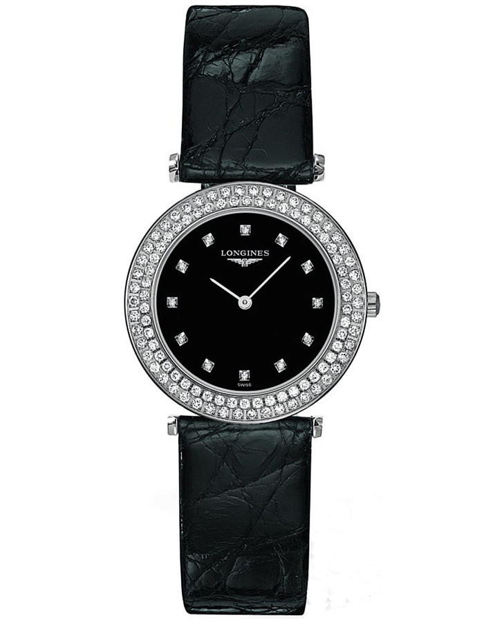 Часы Longines La Grande Classique L4.308.0.57.2 — женские, черный